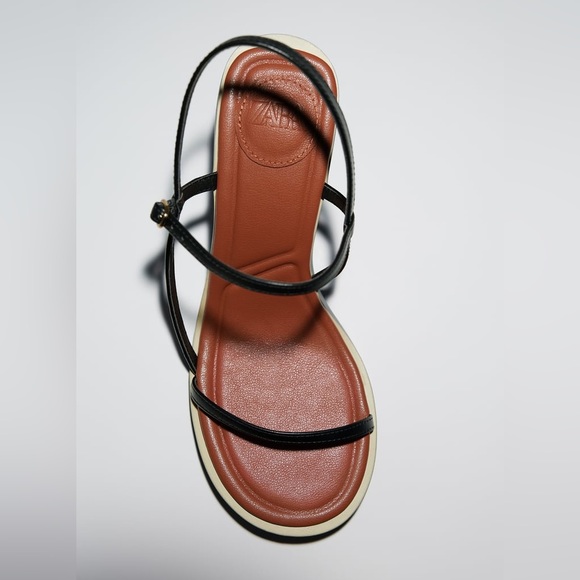 Marc Cain T Dark Tan Heeled Strap Sandals SB SG.14 L03 COL 654